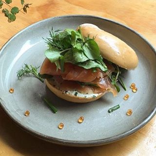 New on the menu @7seedscoffee #5&dime #bagel #regram check out 5dimebagel.com.au for all the places using our bagels.