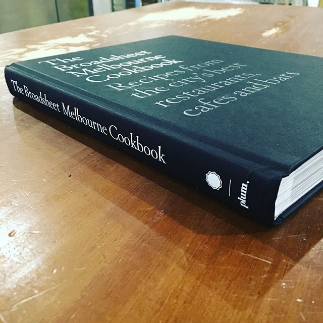 Yay! Look what came in the mail today! You need this book, it is beautiful! Thanks @broadsheet_melb